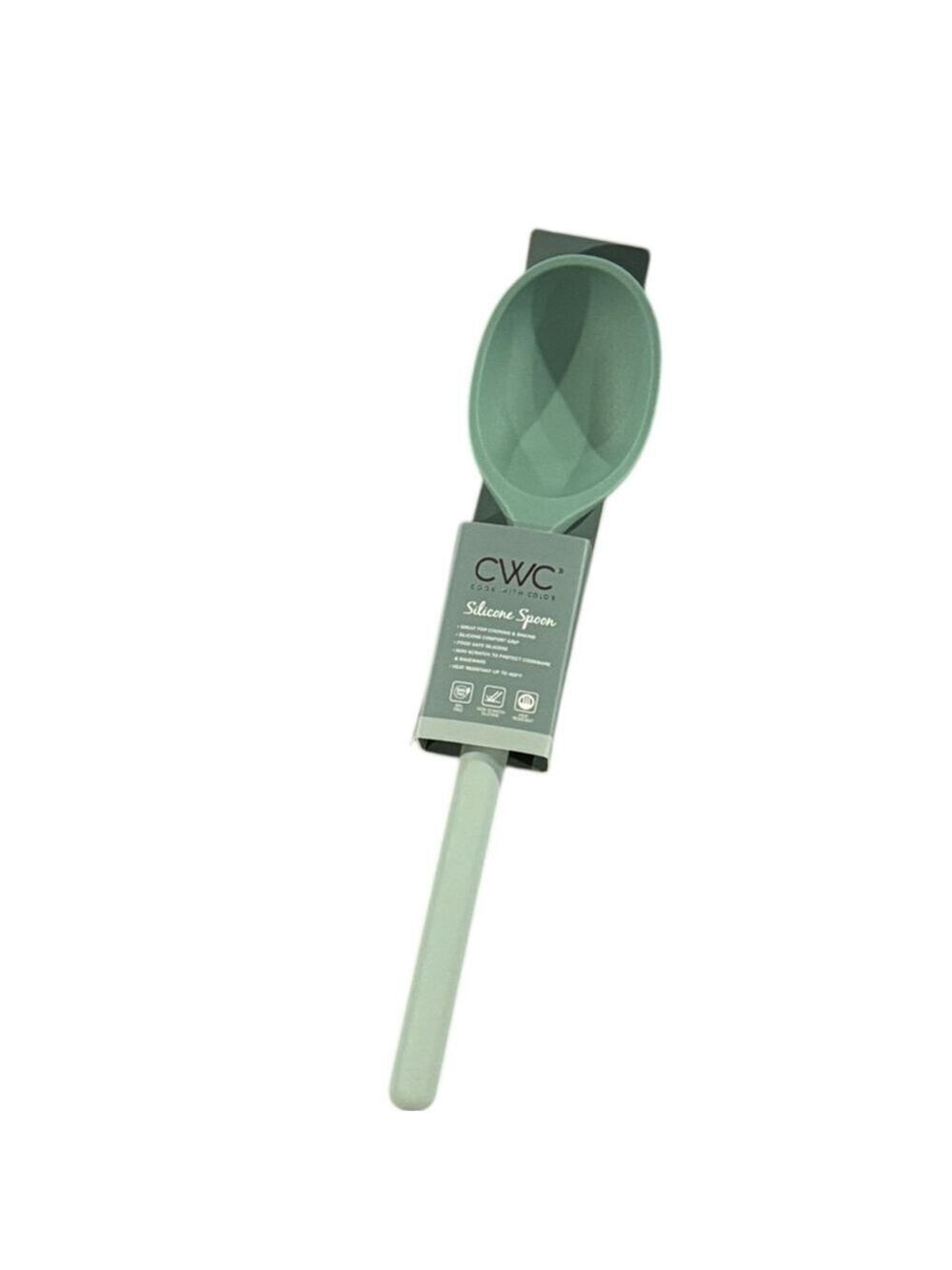 CWC Sage Green Silicone Spoon